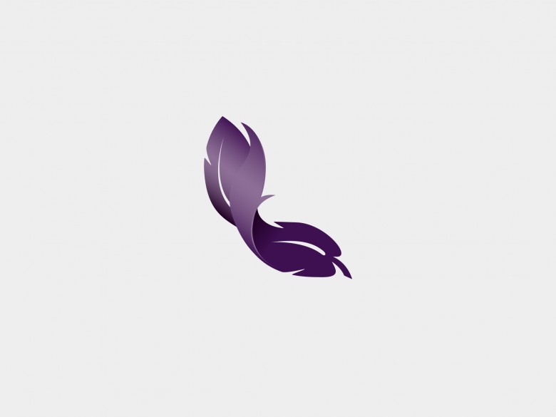 Feather Logo Logottica